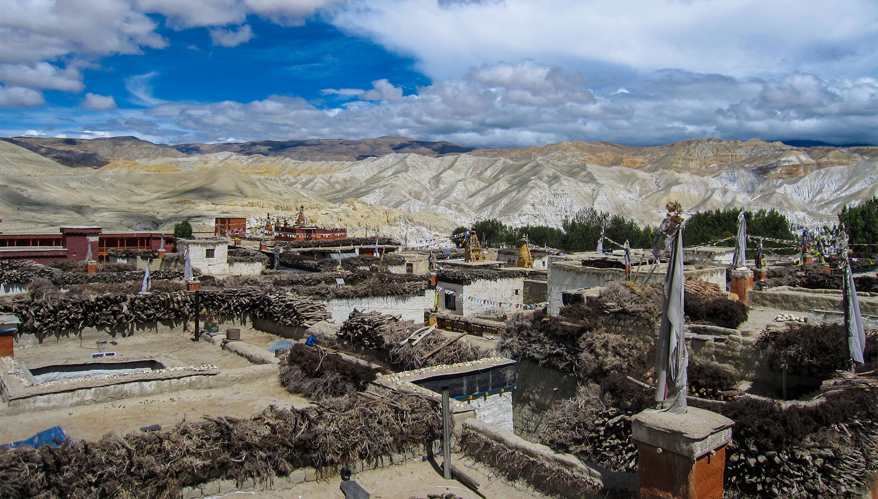 Lo Manthang, the Capital of Upper Mustang